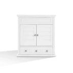 Crosley Lydia Wall Mounted Storage Cabinet Warm White
