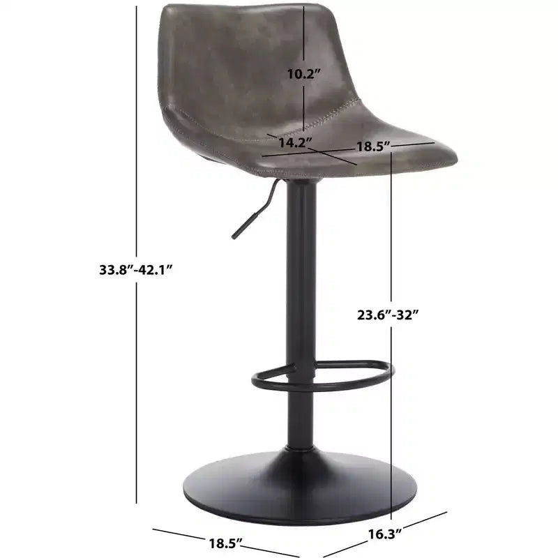 Aelin Adjustable Bar Stool - BST7510 -