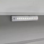Letto singolo doppio per bambini in legno di pino con testiera a libreria e LED con sensore di movimento