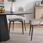 Tavolo rotondo da pranzo in legno massello 170 cm