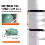 Scaffale per bombole in acciaio 14.64''x13.97''x46.06''