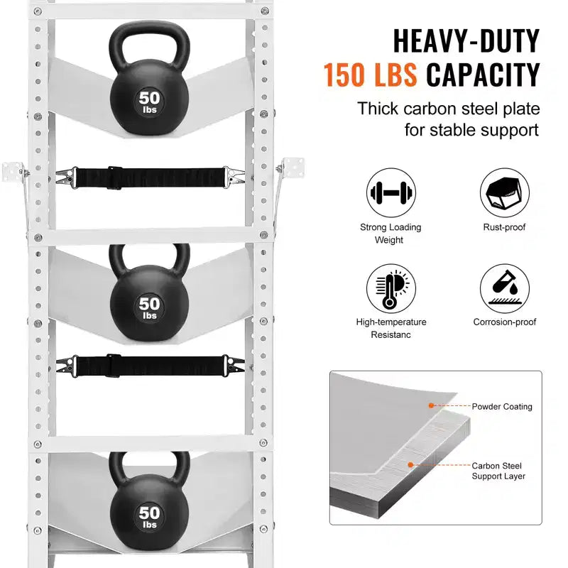 Steel Cylinder Tank Rack 14.64''x13.97''x46.06''