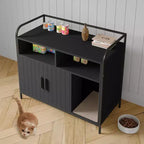 Mobile per lettiera per gatti in legno 95 cm