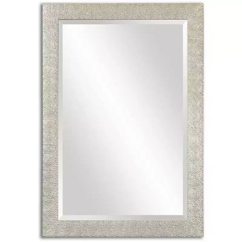Uttermost Porcius Antiqued Silver 29 x 41 Wall Mirror