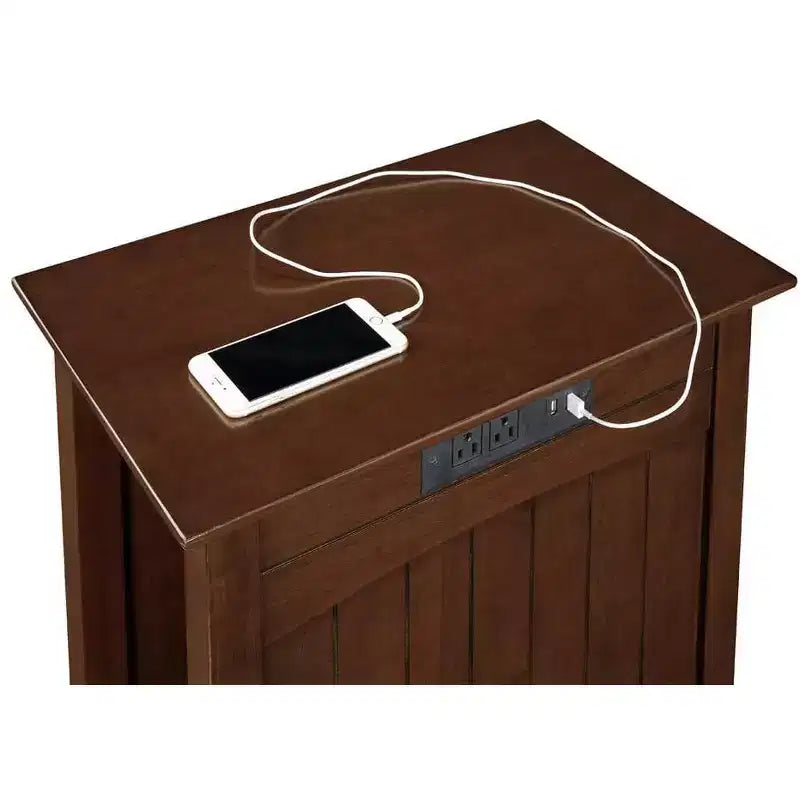 HomeStock Rectangle Wood Table Top End Table 1 -piece