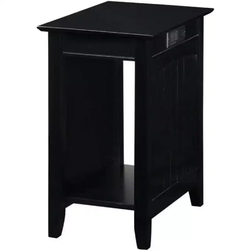 HomeStock Rectangle Wood Table Top End Table 1 -piece