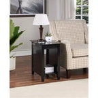 HomeStock Rectangle Wood Table Top End Table 1 -piece