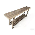 Console 2 ripiani in MDF con ripiano inferiore 180 cm