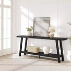 Console 2 ripiani in MDF con ripiano inferiore 180 cm
