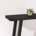 Console 2 ripiani in MDF con ripiano inferiore 180 cm