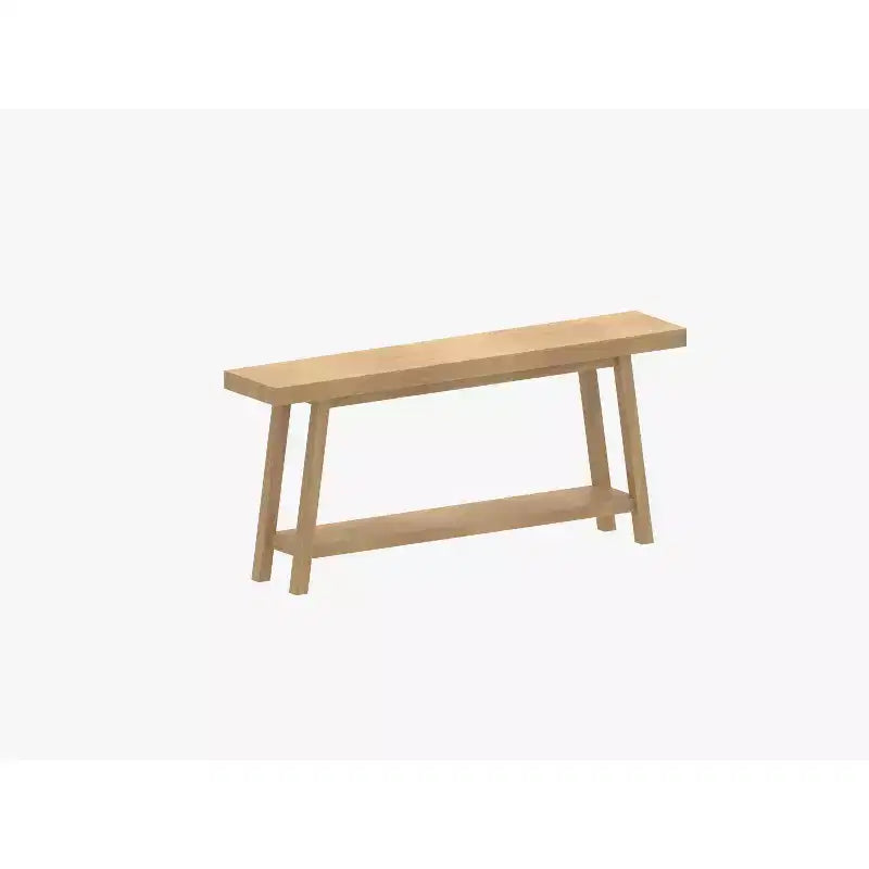 MDF 2-Tier Console Table with Lower Shelf 71''