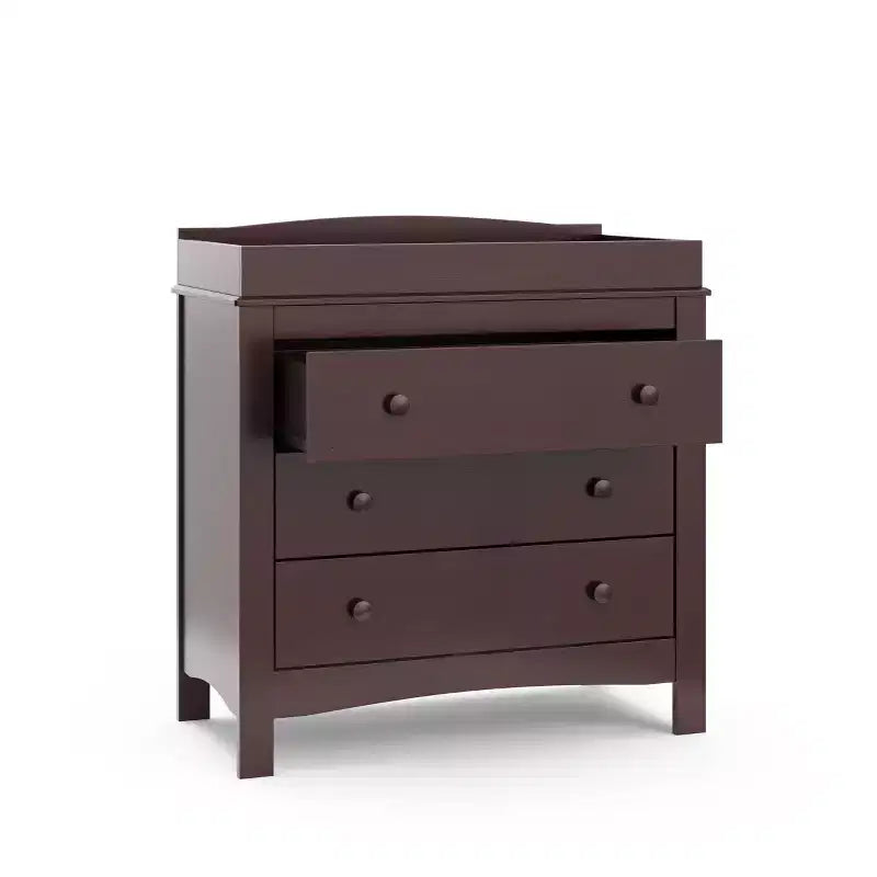 Wood 3-Drawer Chest with Removable Changing Topper 32''x18''x42''