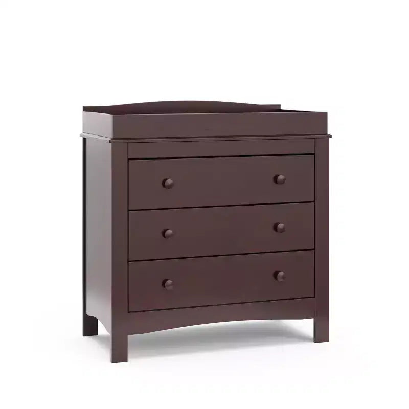 Wood 3-Drawer Chest with Removable Changing Topper 32''x18''x42''