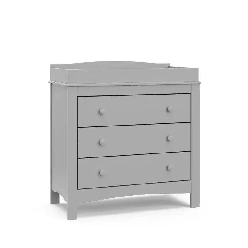 Wood 3-Drawer Chest with Removable Changing Topper 32''x18''x42''