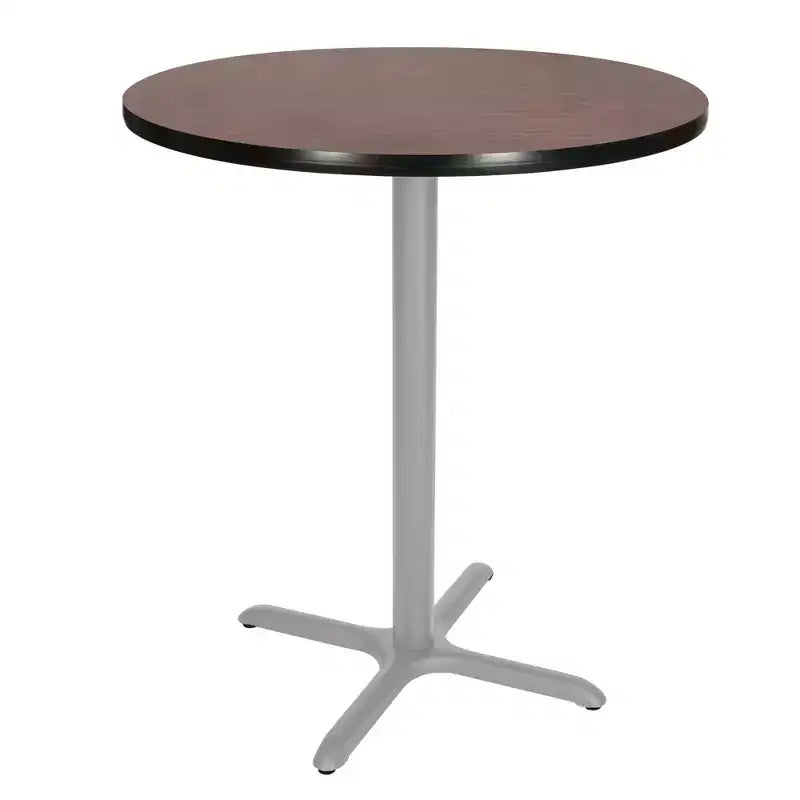 Hampden Furnishings 42" Bennet Collection Round with X Base Dining Bar Height Table